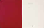 Zeszyt Moleskine Student Cahier XXL (21.6X27.9 cm) Gładki Czerwony/Szkarłatny (Moleskine Student XXL Plain Scarled Red Soft Cover) - 8056999276904